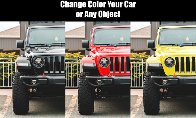 Do change color of your car using photoshop by Youcups | Fiverr