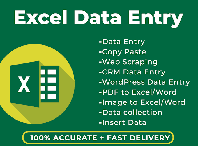 Data entry, copy paste, web research and excel data entry by George ...