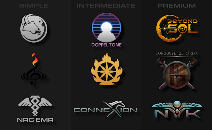 Create personalized, professional logo designs by Nickkubash | Fiverr