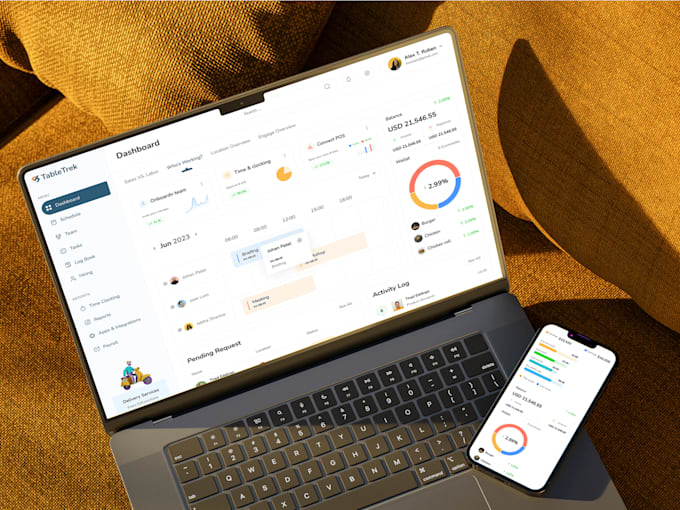 design awesome dashboard ui and ux