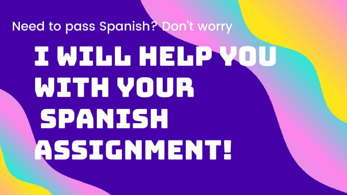 the assignment in spanish