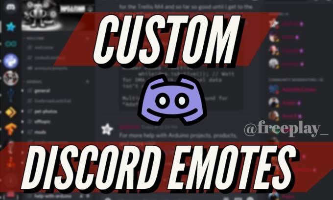 Create custom emotes for twitch and discord by Freeplay_ | Fiverr