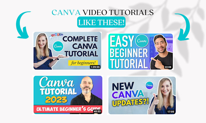 create a canva tutorial video for your youtube and reels