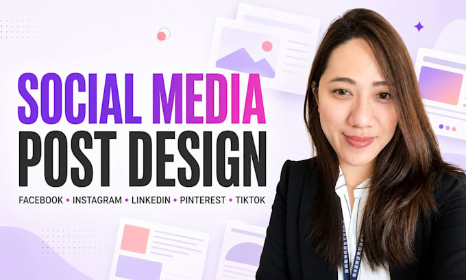 design engaging social media posts and banners