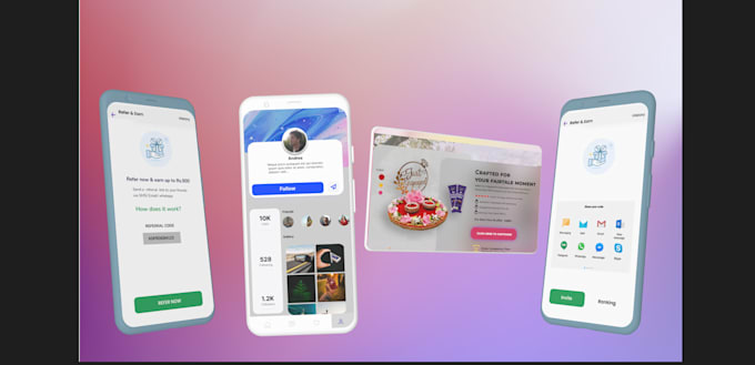 Do modern website , app , design or ui ux mockup by Amaan__ | Fiverr