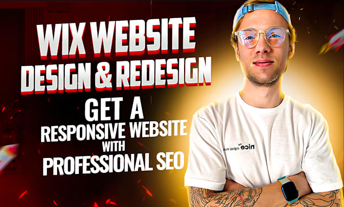 design, redesign, build a wix studio website with SEO