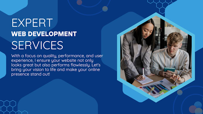 create a professional website for your business
