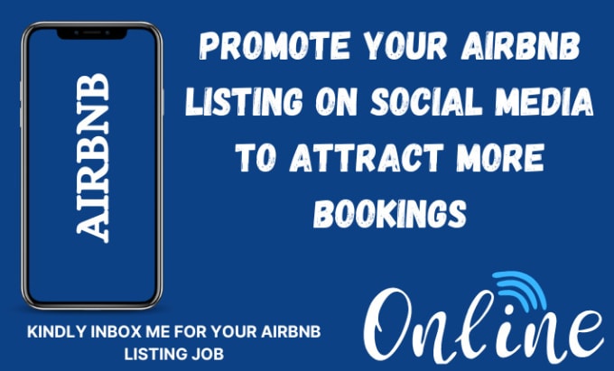 Promote Your Airbnb Listing On Social Media To Attract More Bookings By Nixpromo Fiverr