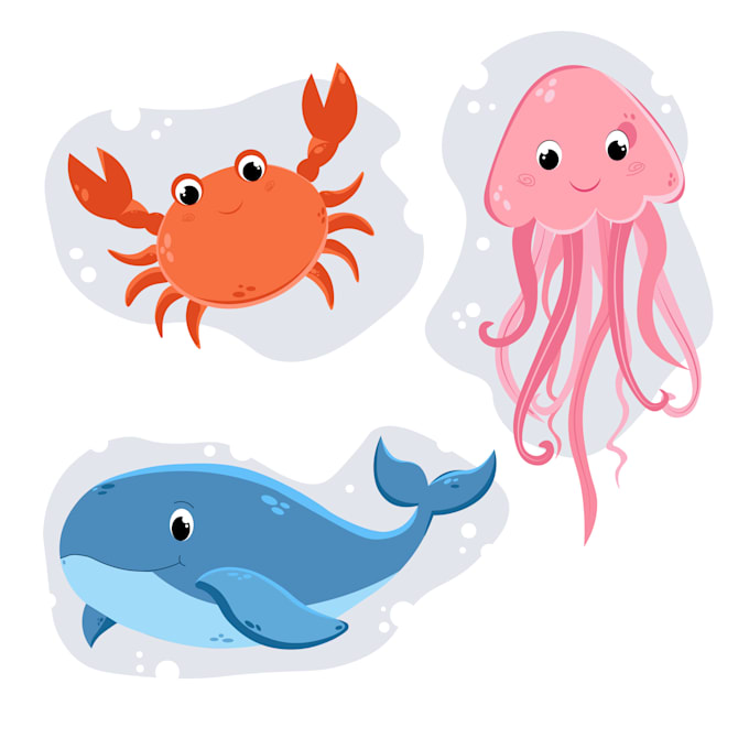 Best Deals! I will draw a cute cartoon animal character