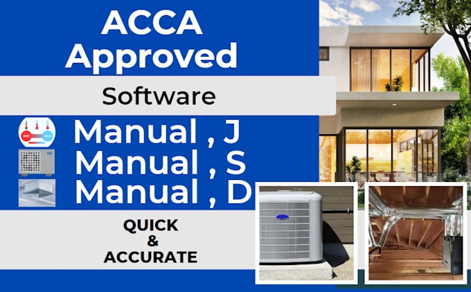 do manual j, manual s, manual d for permit