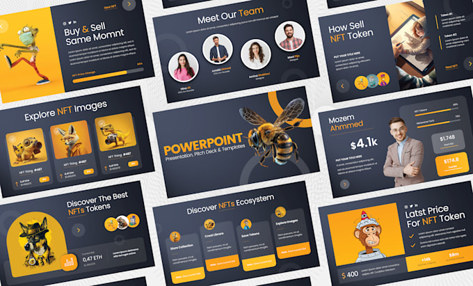 design business powerpoint presentation and pitch deck