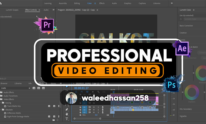 edit and color grade your instagram and youtube videos