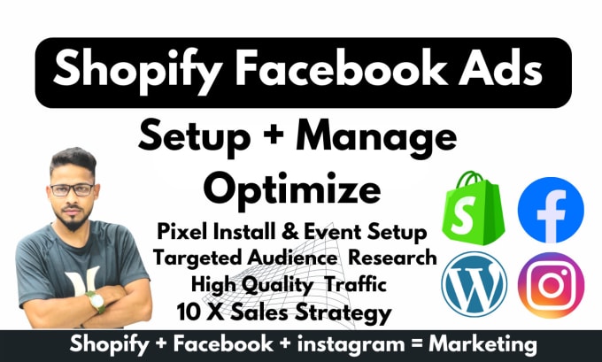 create shopify facebook ads campaign for your sales generate