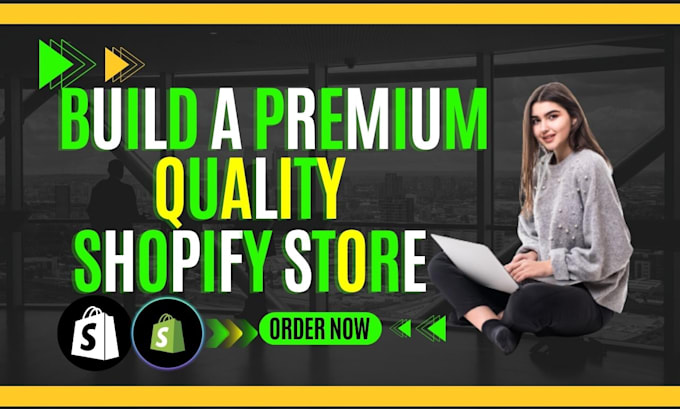 build a shopify website or set up shopify store design