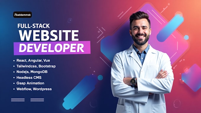 develop full stack website, web app, figma to reactjs, nodejs, and react native