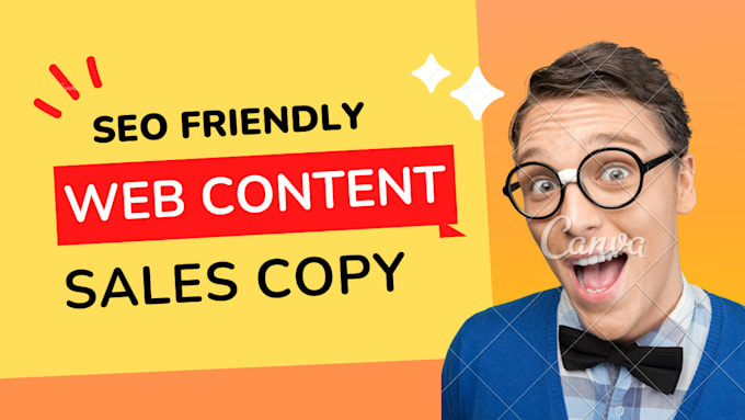 be your SEO website content writer and sales copywriter