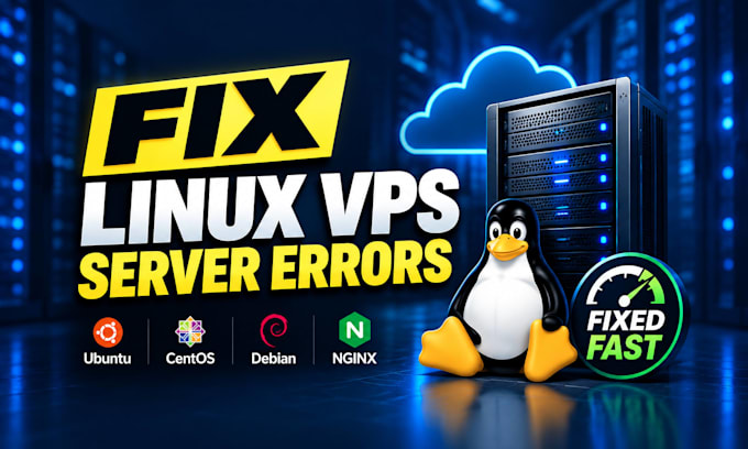 troubleshoot and fix linux vps, cloud server or hosting errors