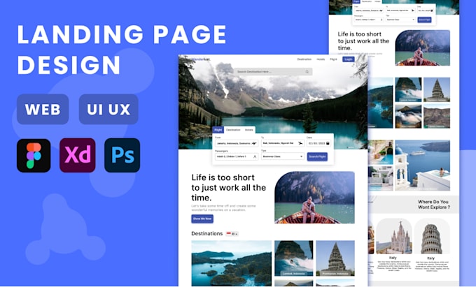 design website UI UX