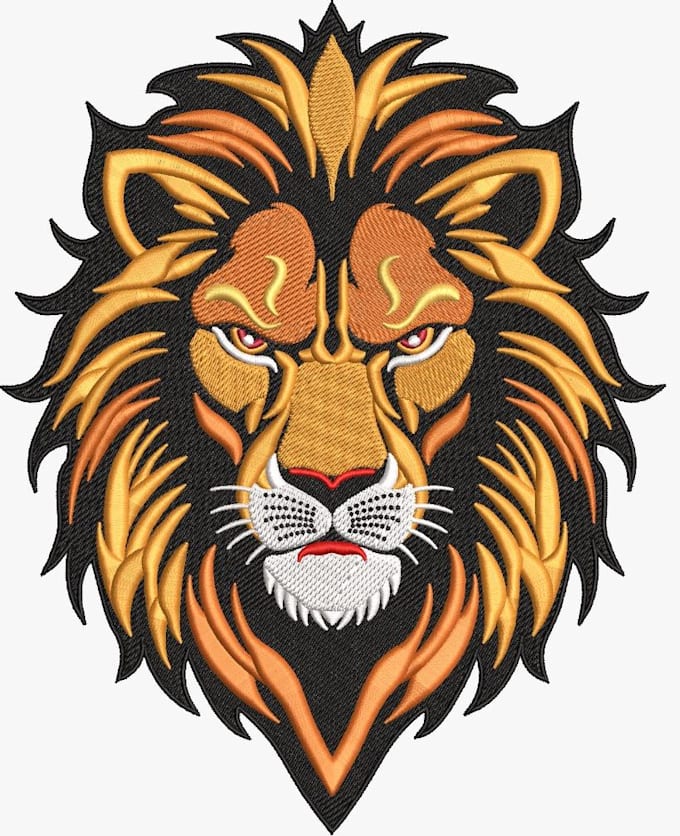 digitize image for embroidery digitizing logo, embroidery patch design in dst