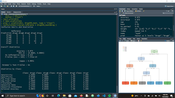 Provide expert statistical data analysis and reporting in python, r, or ...