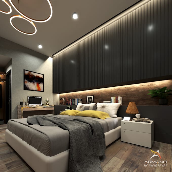 Modern and classic 3d interior design by Poria_teh | Fiverr