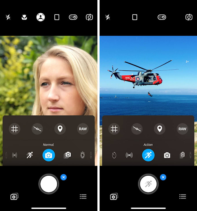 Develop camera app, cctv app, photo editing app, video editing app by