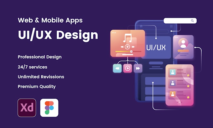 Design attractive ui ux for mobile and web app user interface by ...