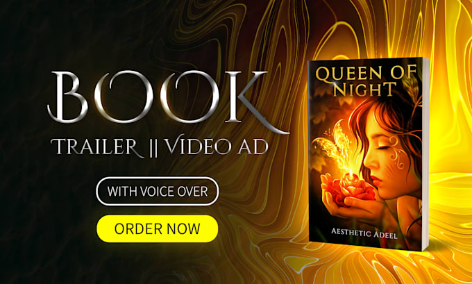create sales worthy book trailer or promo video ad
