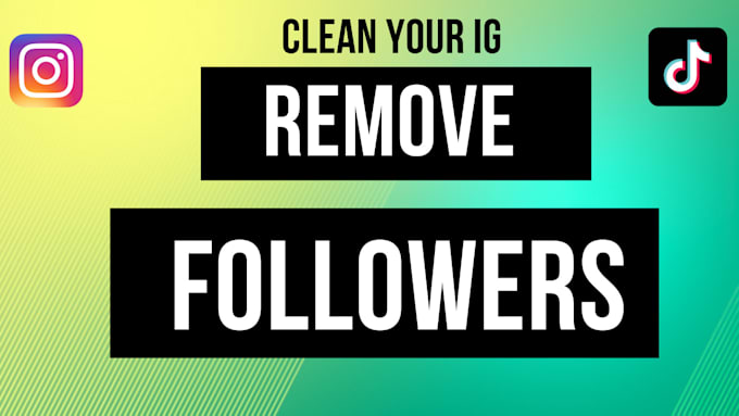 Remove ghost, fake, bot followers from your ig and twitter by Mizoucherif | Fiverr