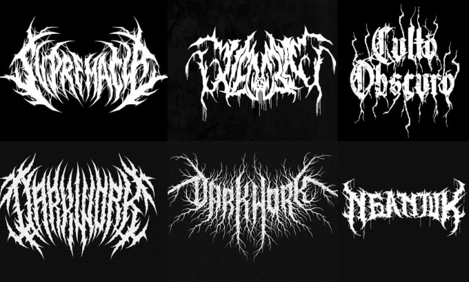 Design death metal and brutal slamming death metal logo by Zoya_khan00 ...