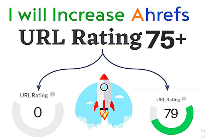 increase ahref url rating ur 75 plus with guarantee