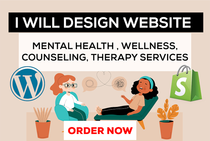 design real estate mls , ecommerce , therapy, wellness and book author website