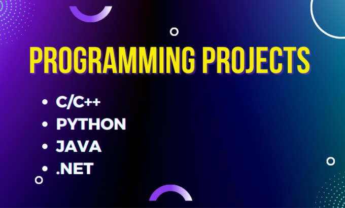Do computer programming assignments and projects by Ahsan_iqbal0 | Fiverr