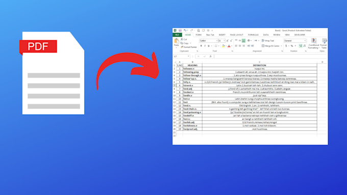 data entry, data convert from all types to all types