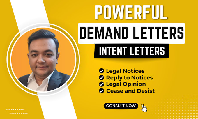 draft a strong demand letter