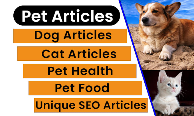 write pet articles, dog blog, cat and pet blogs