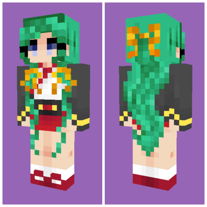 Make custom minecraft java skins by Sharinaira | Fiverr