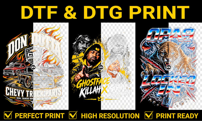 halftone dtf dtg print ready files for t shirts