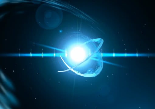 create this awesome blue particle explosion video in HD