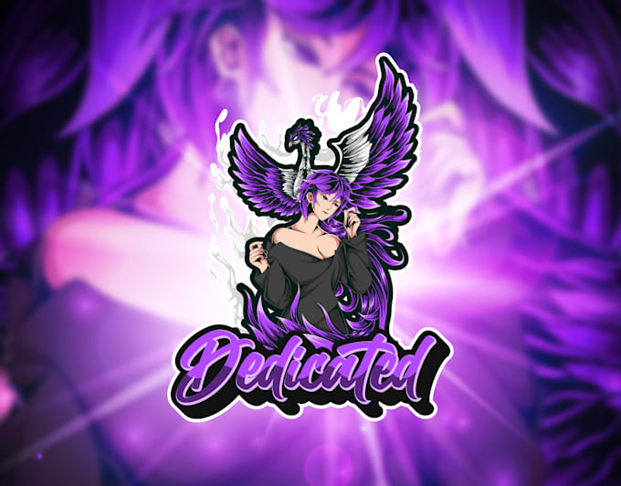 design custom twitch logo static and animated overlays