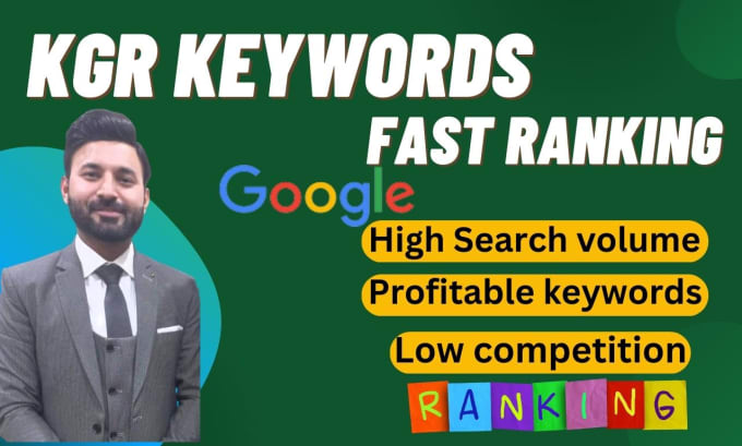 do kgr keyword research for SEO