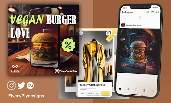 Create stunning social media posts by Plydesigns | Fiverr