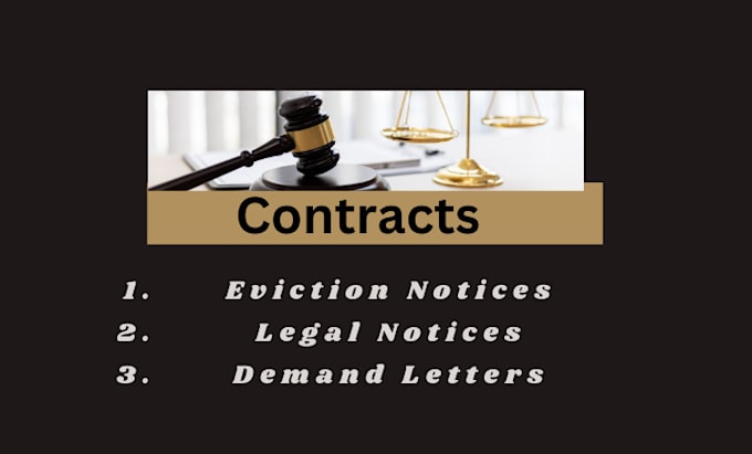 create eviction notices, demand letters