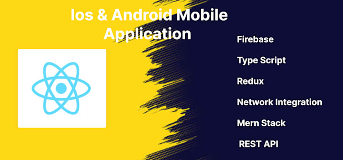 Develop android and ios applications using react native by Saimsaeed199 ...