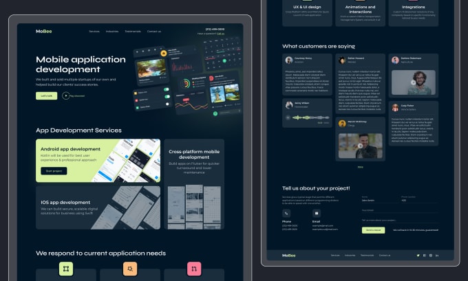 Create a modern app and web interface designs by Abdullaevux | Fiverr