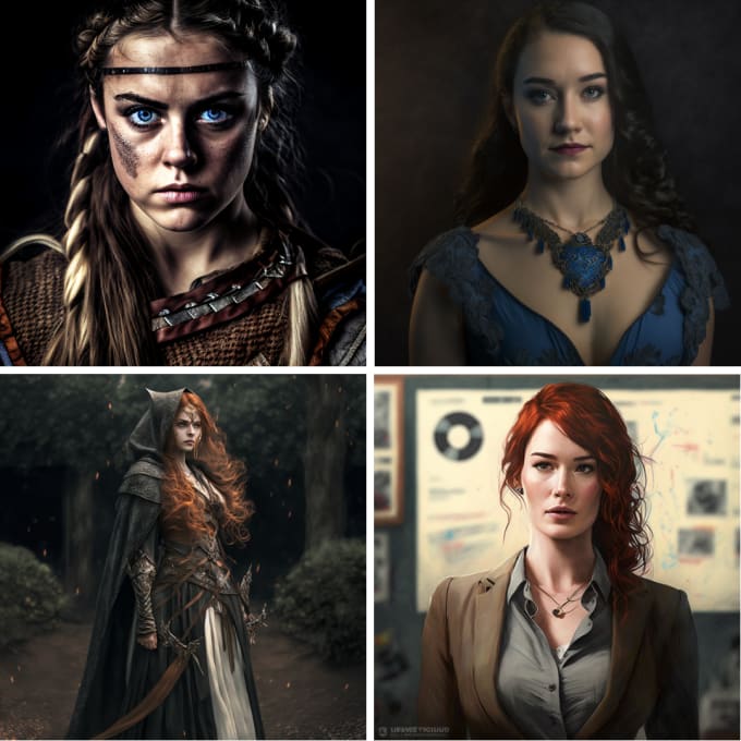 Create ai generated character design by Ai_tim12 Fiverr