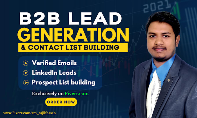 do b2b lead generation and contact list building for any industry