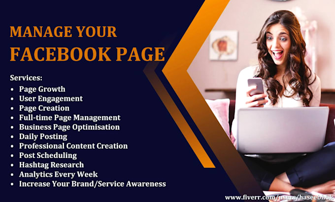 manage your facebook page for a week