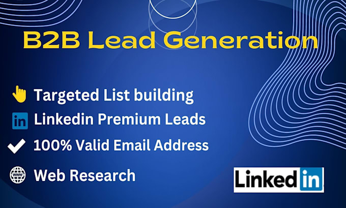 Do targeted b2b lead generation for any industry by Reactive_worker ...