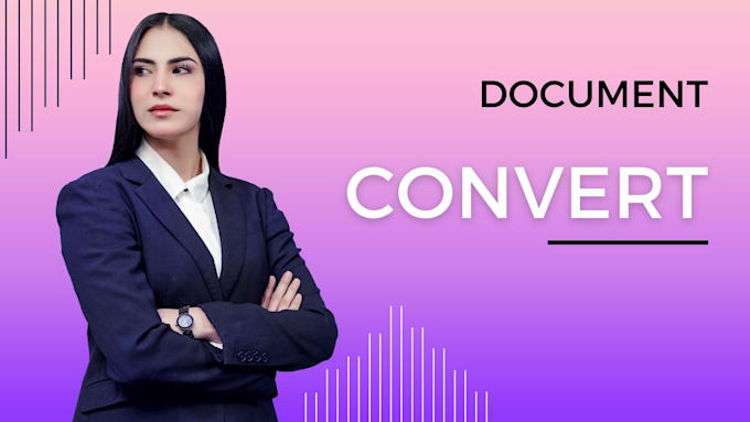 convert document and image